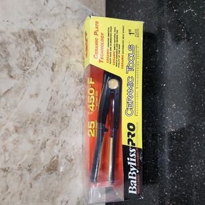 BaByliss Pro Ceramic Straightening Iron 1". New in box.